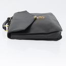 CHANEL Business Bag Caviar Skin Black Gold CC Auth ka2603-4