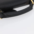 CHANEL Business Bag Caviar Skin Black Gold CC Auth ka2603-7