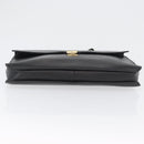 CHANEL Business Bag Caviar Skin Black Gold CC Auth ka2603-5