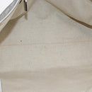 GUCCI GG implementation Tote Bag PVC Silver 197953 Auth ka2609-10