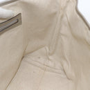 GUCCI GG implementation Tote Bag PVC Silver 197953 Auth ka2609-18