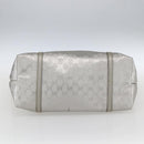 GUCCI GG implementation Tote Bag PVC Silver 197953 Auth ka2609-5