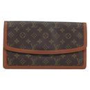 LOUIS VUITTON Monogram Pochette Dam GM Clutch Bag M51810 LV Auth ka2610-13