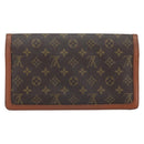 LOUIS VUITTON Monogram Pochette Dam GM Clutch Bag M51810 LV Auth ka2610-2