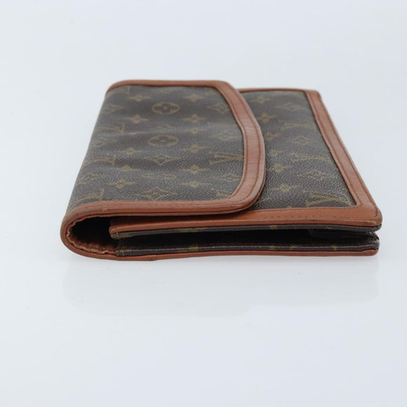 LOUIS VUITTON Monogram Pochette Dam GM Clutch Bag M51810 LV Auth ka2610