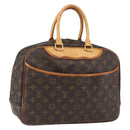 LOUIS VUITTON Monogram Deauville Hand Bag M47270 LV Auth ka2611-1
