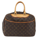 LOUIS VUITTON Monogram Deauville Hand Bag M47270 LV Auth ka2611-2