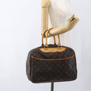 LOUIS VUITTON Monogram Deauville Hand Bag M47270 LV Auth ka2611-24