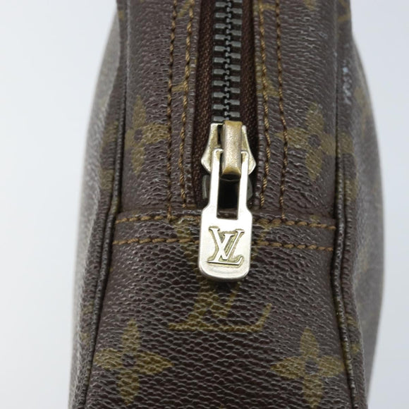 LOUIS VUITTON Monogram Trousse Toilette 23 Clutch Bag M47524 LV Auth ka2613