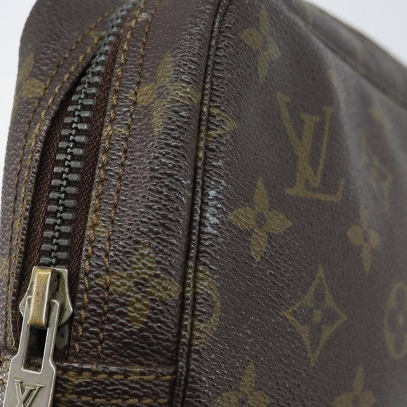 LOUIS VUITTON Monogram Trousse Toilette 23 Clutch Bag M47524 LV Auth ka2613
