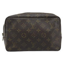 LOUIS VUITTON Monogram Trousse Toilette 23 Clutch Bag M47524 LV Auth ka2613-13