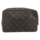 LOUIS VUITTON Monogram Trousse Toilette 23 Clutch Bag M47524 LV Auth ka2613-2