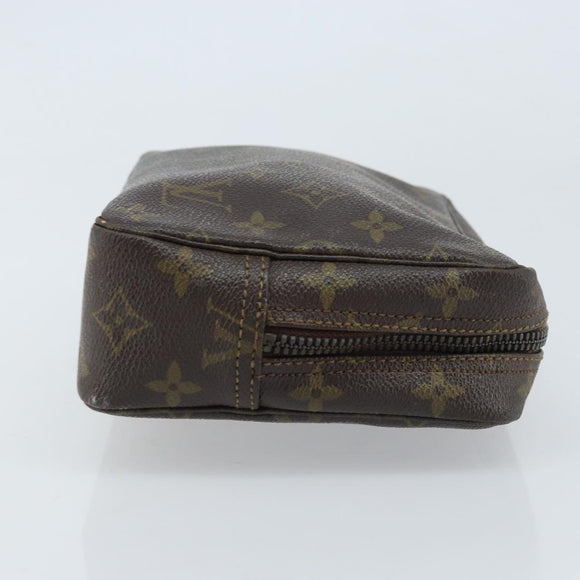LOUIS VUITTON Monogram Trousse Toilette 23 Clutch Bag M47524 LV Auth ka2613