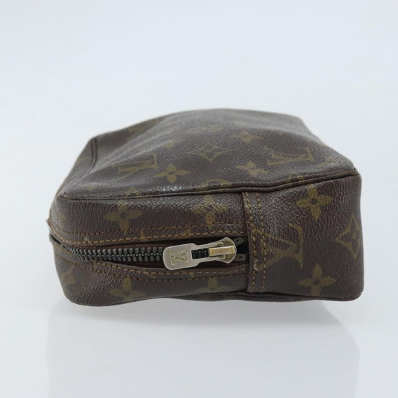 LOUIS VUITTON Monogram Trousse Toilette 23 Clutch Bag M47524 LV Auth ka2613