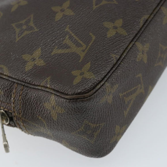 LOUIS VUITTON Monogram Trousse Toilette 23 Clutch Bag M47524 LV Auth ka2613