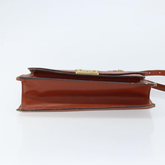 LOUIS VUITTON Epi Monceau 28 Hand Bag Brown M52123 LV Auth ka2615