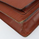 LOUIS VUITTON Epi Monceau 28 Hand Bag Brown M52123 LV Auth ka2615-17