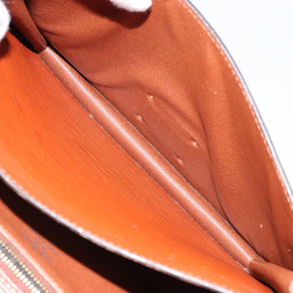 LOUIS VUITTON Epi Monceau 28 Hand Bag Brown M52123 LV Auth ka2615