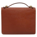LOUIS VUITTON Epi Monceau 28 Hand Bag Brown M52123 LV Auth ka2615-2
