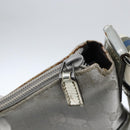 GUCCI GG Canvas Shoulder Bag Silver 147671 Auth ka2617-10