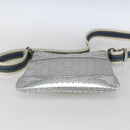 GUCCI GG Canvas Shoulder Bag Silver 147671 Auth ka2617-5