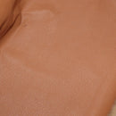CELINE Macadam Canvas Boston Bag PVC Leather Brown Gold Auth ka2619-11