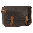 LOUIS VUITTON Monogram Gibeciere GM Shoulder Bag M42246 LV Auth ka2622-1