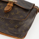 LOUIS VUITTON Monogram Gibeciere GM Shoulder Bag M42246 LV Auth ka2622-14