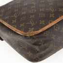 LOUIS VUITTON Monogram Gibeciere GM Shoulder Bag M42246 LV Auth ka2622-16