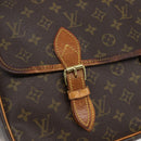 LOUIS VUITTON Monogram Gibeciere GM Shoulder Bag M42246 LV Auth ka2622-17