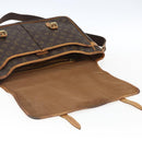 LOUIS VUITTON Monogram Gibeciere GM Shoulder Bag M42246 LV Auth ka2622-10
