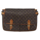 LOUIS VUITTON Monogram Gibeciere GM Shoulder Bag M42246 LV Auth ka2622-13