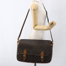 LOUIS VUITTON Monogram Gibeciere GM Shoulder Bag M42246 LV Auth ka2622-25