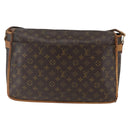 LOUIS VUITTON Monogram Gibeciere GM Shoulder Bag M42246 LV Auth ka2622-2