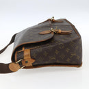 LOUIS VUITTON Monogram Gibeciere GM Shoulder Bag M42246 LV Auth ka2622-3