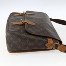 LOUIS VUITTON Monogram Gibeciere GM Shoulder Bag M42246 LV Auth ka2622-4