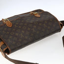 LOUIS VUITTON Monogram Gibeciere GM Shoulder Bag M42246 LV Auth ka2622-6