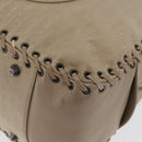 Christian Dior Trotter Canvas Hand Bag Beige Auth ka2625V-15