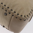 Christian Dior Trotter Canvas Hand Bag Beige Auth ka2625V-10