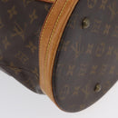 LOUIS VUITTON Monogram Bucket GM Shoulder Bag M42236 LV Auth ka2626-15