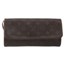 LOUIS VUITTON Monogram Pochette Twin GM Shoulder Bag M51852 LV Auth ka2629-13