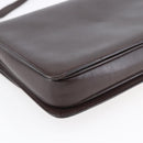 GUCCI Shoulder Bag Leather Brown Gold 004 46 0087 Auth ka263-13