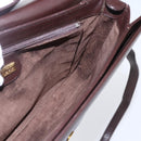 GUCCI Shoulder Bag Leather Brown Gold 004 46 0087 Auth ka263-18