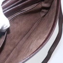 GUCCI Shoulder Bag Leather Brown Gold 004 46 0087 Auth ka263-22