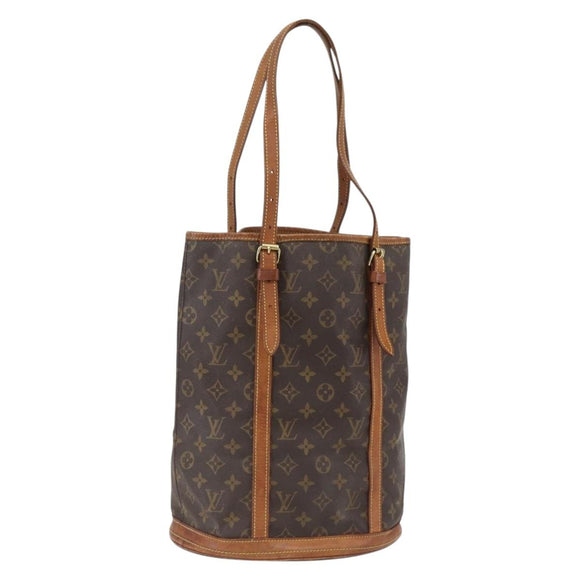 LOUIS VUITTON Monogram Bucket GM Shoulder Bag M42236 LV Auth ka2630