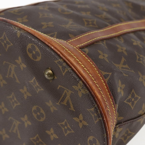 LOUIS VUITTON Monogram Bucket GM Shoulder Bag M42236 LV Auth ka2630