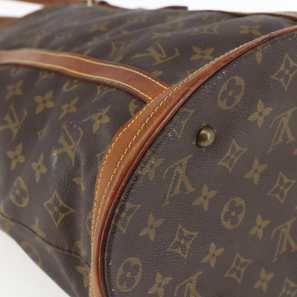 LOUIS VUITTON Monogram Bucket GM Shoulder Bag M42236 LV Auth ka2630