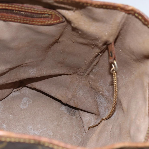 LOUIS VUITTON Monogram Bucket GM Shoulder Bag M42236 LV Auth ka2630