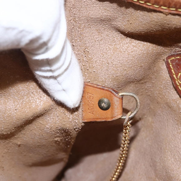 LOUIS VUITTON Monogram Bucket GM Shoulder Bag M42236 LV Auth ka2630
