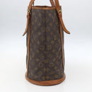 LOUIS VUITTON Monogram Bucket GM Shoulder Bag M42236 LV Auth ka2630-4